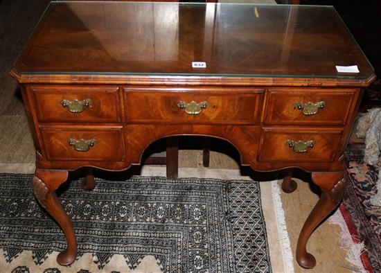 Walnut lowboy